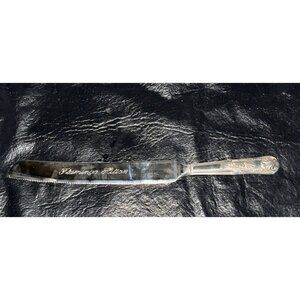 Flamingo Hilton Casino Las Vegas Serrated Cake12" Knife Silverware Memorabilia